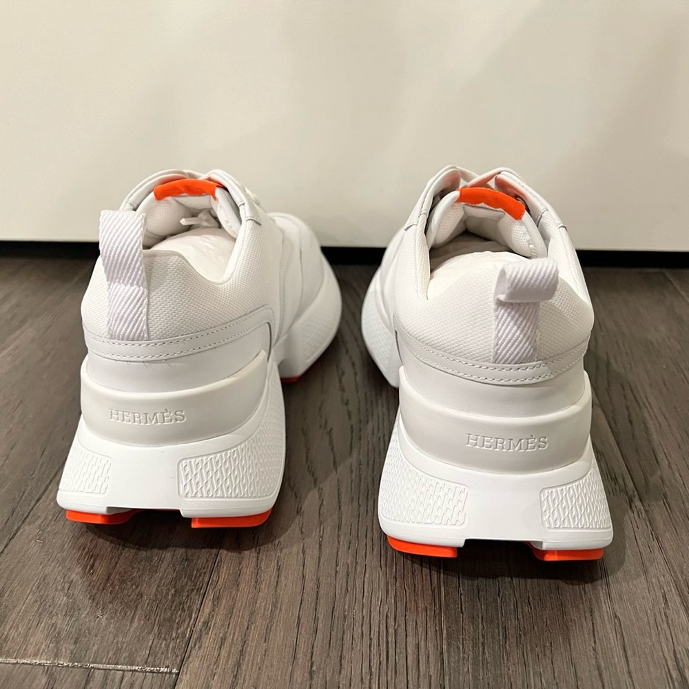Hermes NEW GIGA Sneakers Women's size 39 - Picture 10 of 15